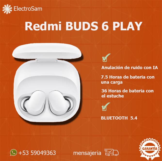 Audífonos BDS 6 Play