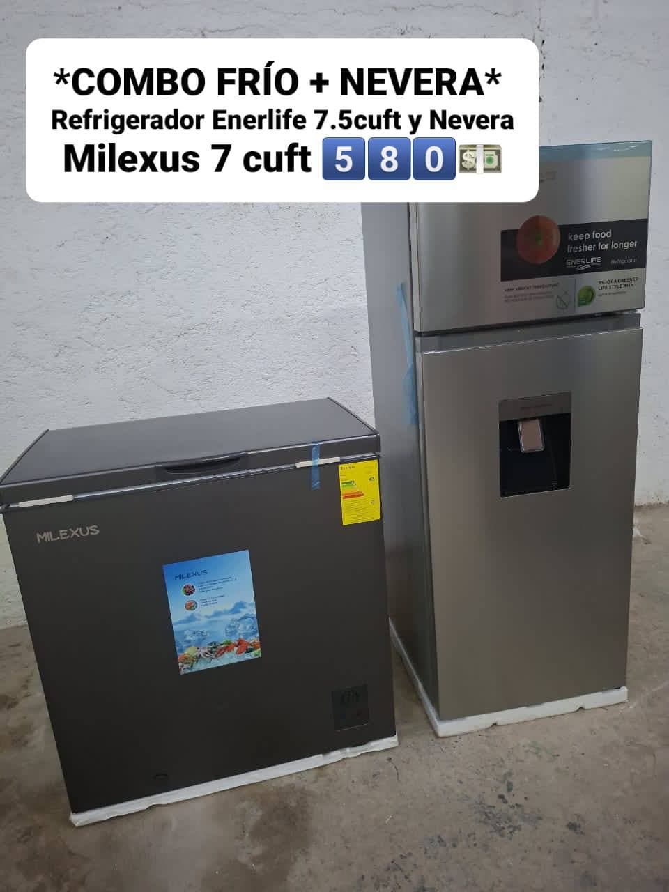 ‼️ COMBO REFRIGERADOR Y NEVERA‼️