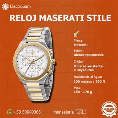 Reloj Maserati