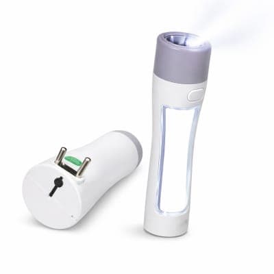 LINTERNA LED RECARGABLE FRONTAL Y LATERAL