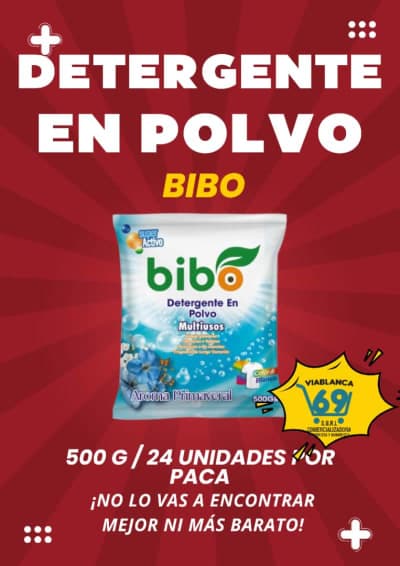 Detergente BIBO- 500 gr